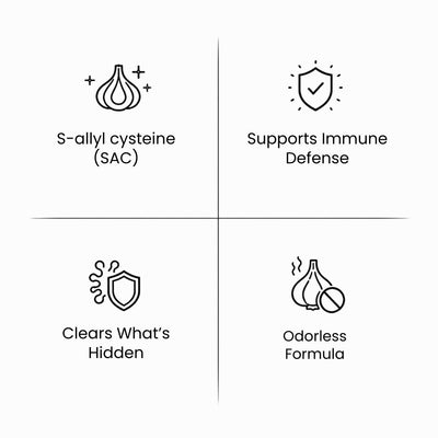 Ciria AGE+ Odorless Garlic Extract - White