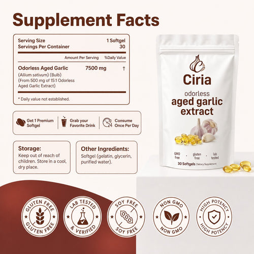 Ciria AGE+ Odorless Garlic Extract