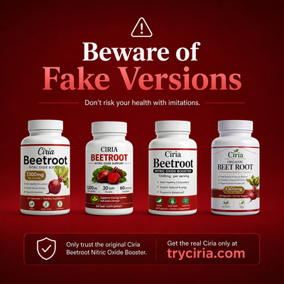 Ciria Beetroot 1300mg - Nitric Oxide Booster