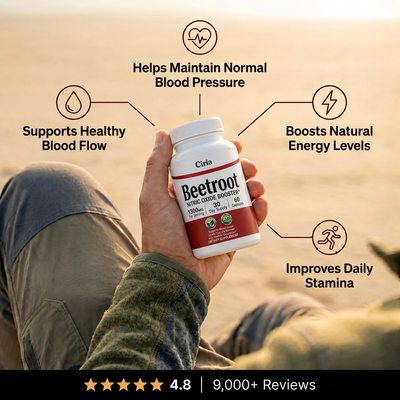 Ciria Beetroot 1300mg - Nitric Oxide Booster