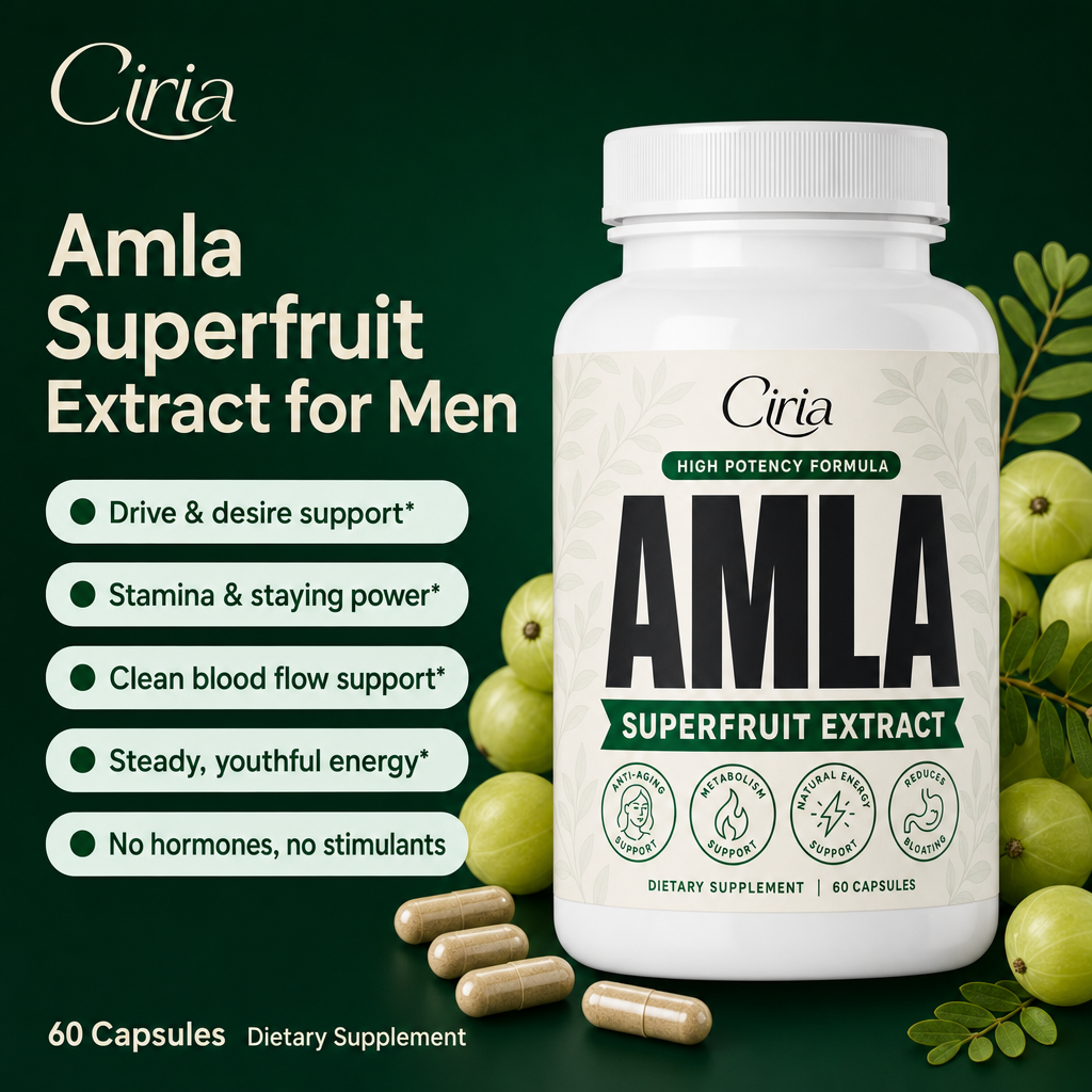 Amla Superfruit Extract for Men — benefits overview