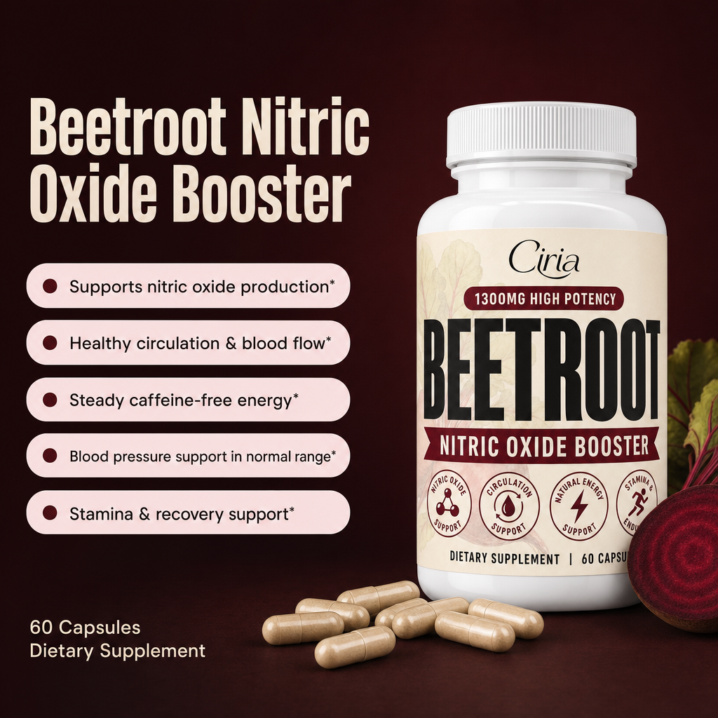 Beetroot Nitric Oxide Booster benefits overview