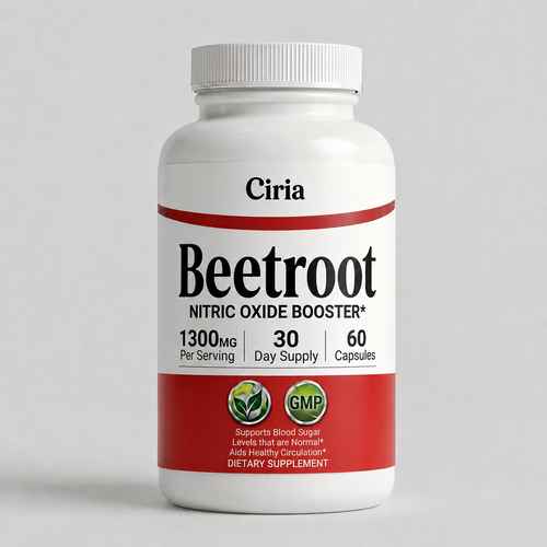 Ciria Beetroot 1300mg - Nitric Oxide Booster