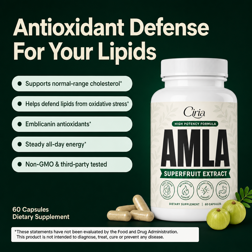 Amla Superfruit Capsules – Cholesterol