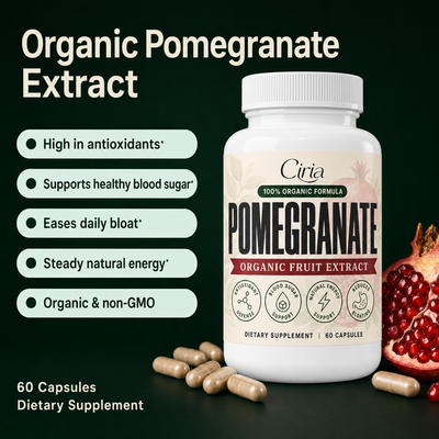 Organic Pomegranate Extract benefits overview