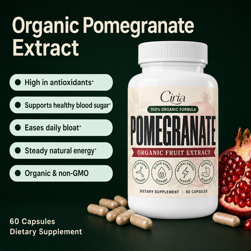 Pomegranate – Organic Pomegranate Extract